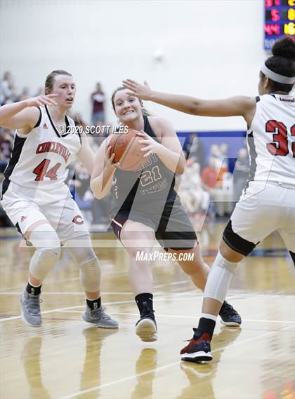 Thumbnail 1 in  Vinton County vs Circleville (OHSAA D2 District Playoff) photogallery.