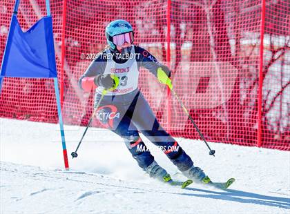 Thumbnail 1 in NYSPHSAA Section V Class A & B Giant Slalom Final (Second Run) photogallery.