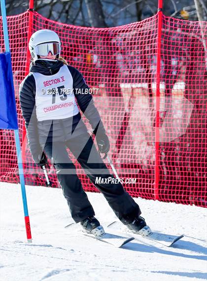 Thumbnail 1 in NYSPHSAA Section V Class A & B Giant Slalom Final (Second Run) photogallery.