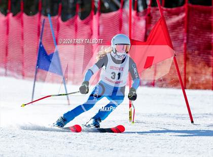 Thumbnail 1 in NYSPHSAA Section V Class A & B Giant Slalom Final (Second Run) photogallery.