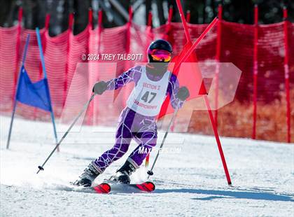 Thumbnail 1 in NYSPHSAA Section V Class A & B Giant Slalom Final (Second Run) photogallery.