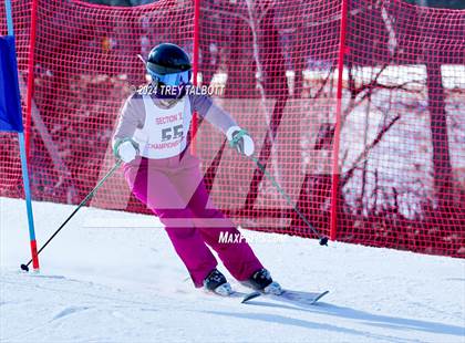 Thumbnail 1 in NYSPHSAA Section V Class A & B Giant Slalom Final (Second Run) photogallery.