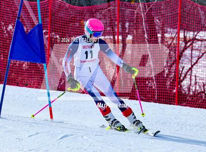 Thumbnail 3 in NYSPHSAA Section V Class A & B Giant Slalom Final (Second Run) photogallery.