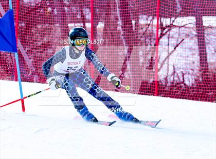 Thumbnail 1 in NYSPHSAA Section V Class A & B Giant Slalom Final (Second Run) photogallery.