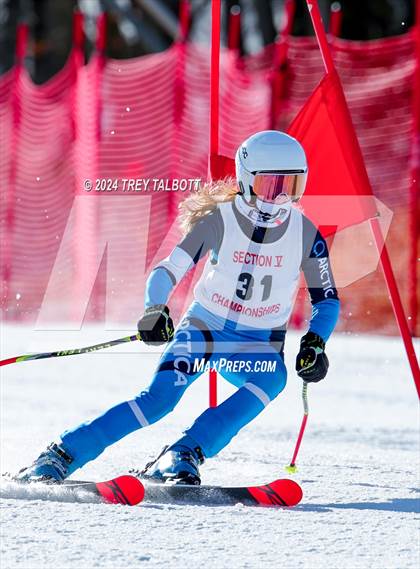 Thumbnail 3 in NYSPHSAA Section V Class A & B Giant Slalom Final (Second Run) photogallery.