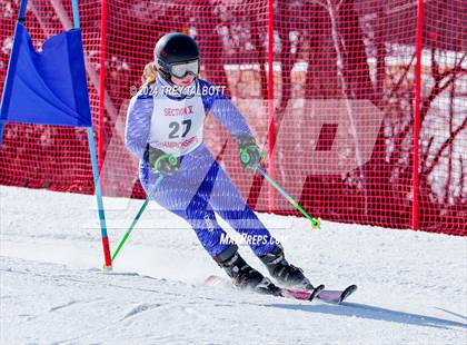 Thumbnail 1 in NYSPHSAA Section V Class A & B Giant Slalom Final (Second Run) photogallery.