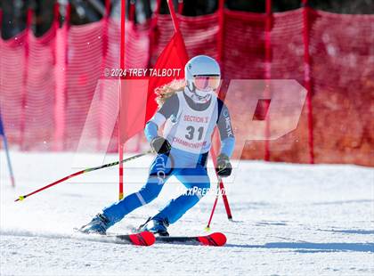 Thumbnail 1 in NYSPHSAA Section V Class A & B Giant Slalom Final (Second Run) photogallery.