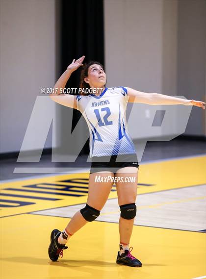 Thumbnail 2 in Holy Martyrs Armenian @ Rancho Christian (CIF SS D9 First Round) photogallery.