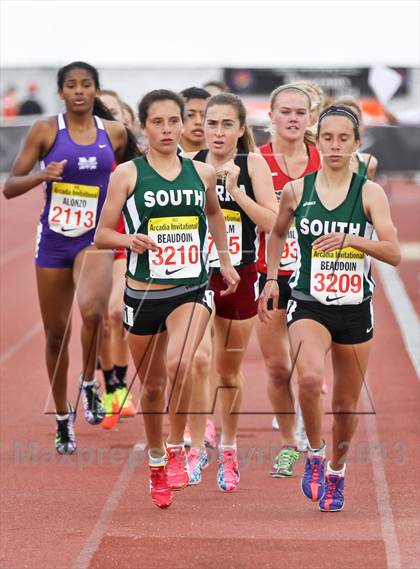 Thumbnail 2 in Arcadia Invitational (1 Mile Run) photogallery.