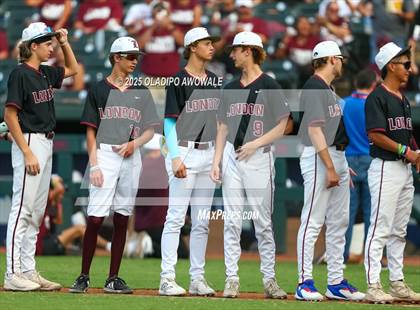 Thumbnail 2 in London @ Liberty-Eylau (UIL Baseball 3A D1 Final) photogallery.