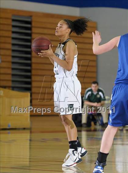 Thumbnail 3 in Capital Christian vs. Monterey Trail (Lady Bulldogs Winter Classic) photogallery.