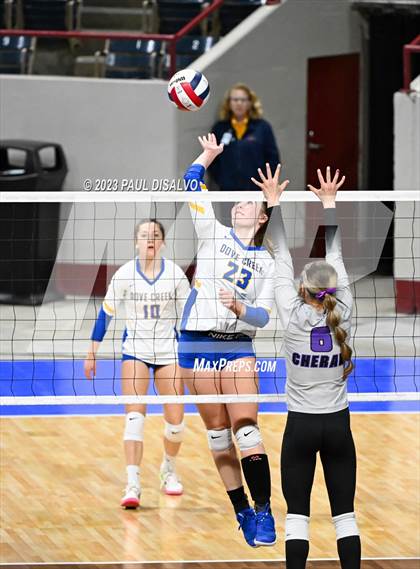 Thumbnail 2 in Dove Creek vs. Cheraw (CHSAA 1A Round 3) photogallery.