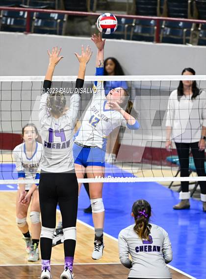 Thumbnail 3 in Dove Creek vs. Cheraw (CHSAA 1A Round 3) photogallery.