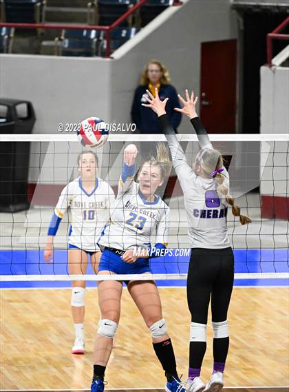 Thumbnail 2 in Dove Creek vs. Cheraw (CHSAA 1A Round 3) photogallery.