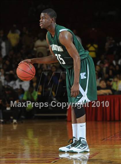 Thumbnail 2 in West Caldwell vs. Kinston (NCHSAA Class 2A Final) photogallery.