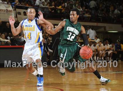 Thumbnail 3 in West Caldwell vs. Kinston (NCHSAA Class 2A Final) photogallery.