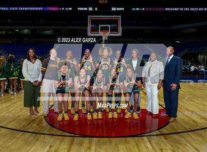 Thumbnail 2 in Pearland vs Desoto (UIL 6A Basketball Semifinal) photogallery.