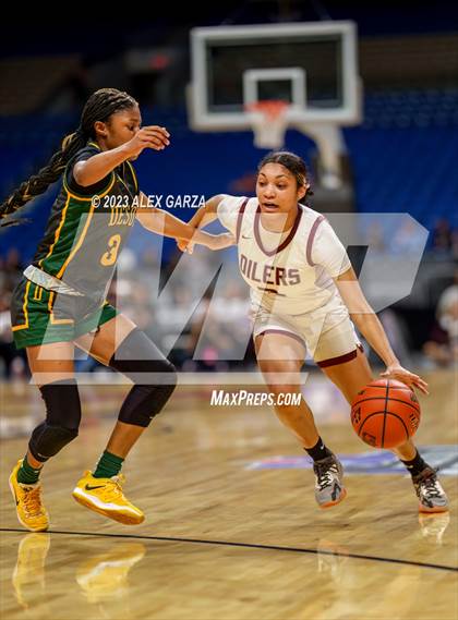 Thumbnail 2 in Pearland vs Desoto (UIL 6A Basketball Semifinal) photogallery.