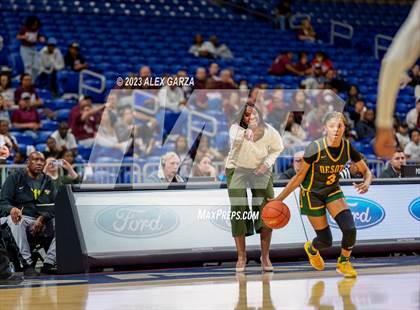 Thumbnail 3 in Pearland vs Desoto (UIL 6A Basketball Semifinal) photogallery.