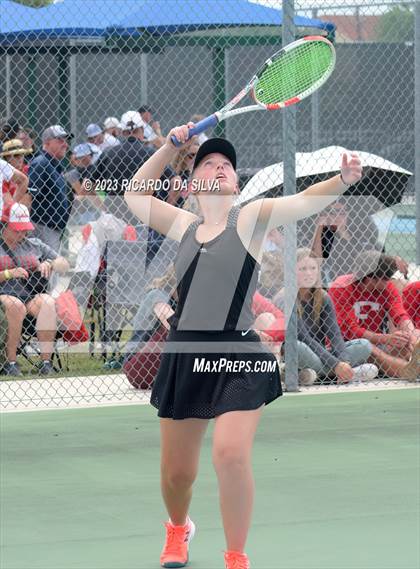 Thumbnail 3 in UIL 3A & 4A Tennis Doubles Semifinals photogallery.