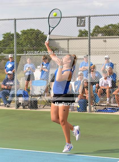 Thumbnail 3 in UIL 3A & 4A Tennis Doubles Semifinals photogallery.