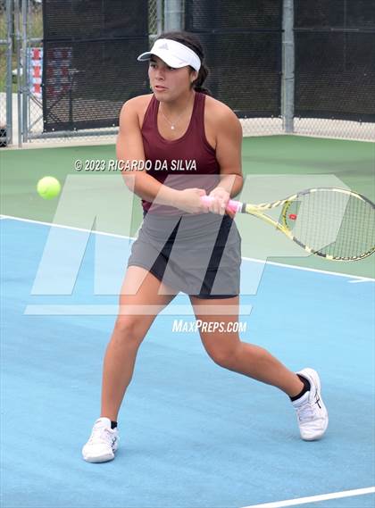 Thumbnail 3 in UIL 3A & 4A Tennis Doubles Semifinals photogallery.