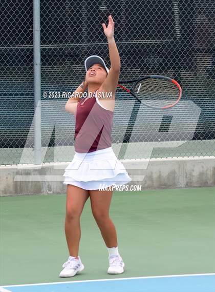 Thumbnail 1 in UIL 3A & 4A Tennis Doubles Semifinals photogallery.