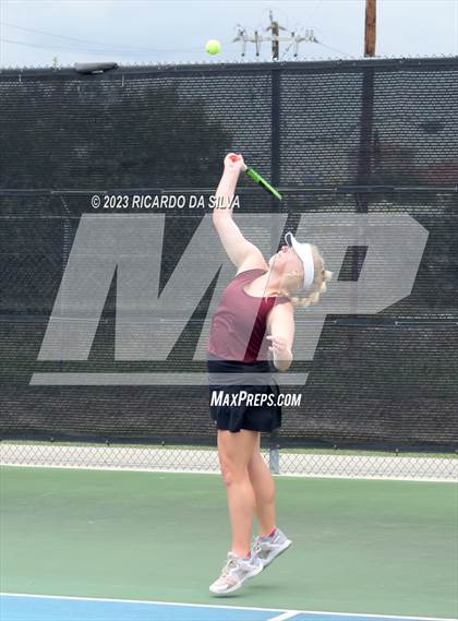Thumbnail 1 in UIL 3A & 4A Tennis Doubles Semifinals photogallery.