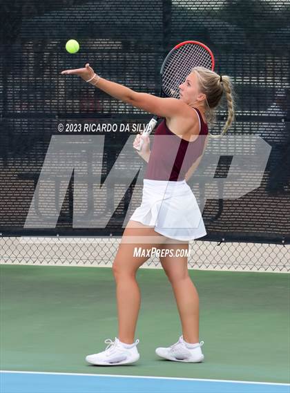 Thumbnail 1 in UIL 3A & 4A Tennis Doubles Semifinals photogallery.
