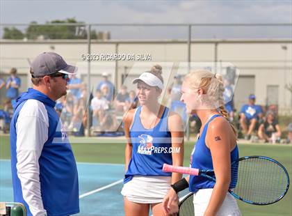 Thumbnail 1 in UIL 3A & 4A Tennis Doubles Semifinals photogallery.