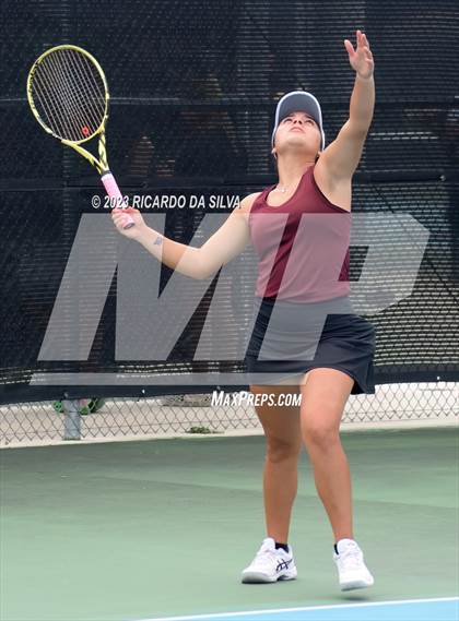 Thumbnail 3 in UIL 3A & 4A Tennis Doubles Semifinals photogallery.