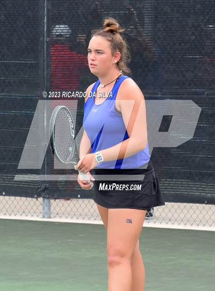 Thumbnail 3 in UIL 3A & 4A Tennis Doubles Semifinals photogallery.