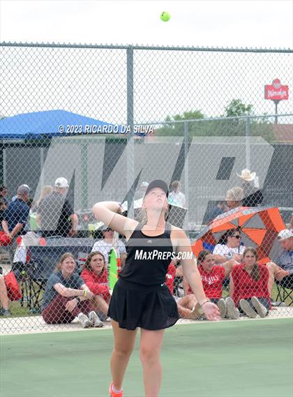 Thumbnail 3 in UIL 3A & 4A Tennis Doubles Semifinals photogallery.