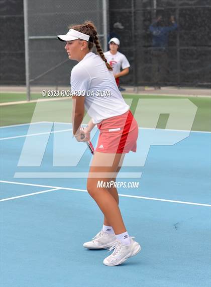 Thumbnail 1 in UIL 3A & 4A Tennis Doubles Semifinals photogallery.