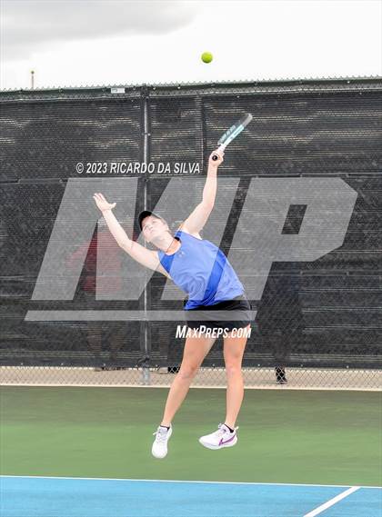 Thumbnail 1 in UIL 3A & 4A Tennis Doubles Semifinals photogallery.