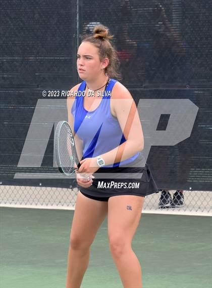 Thumbnail 1 in UIL 3A & 4A Tennis Doubles Semifinals photogallery.
