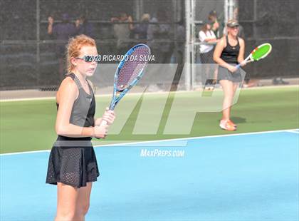 Thumbnail 1 in UIL 3A & 4A Tennis Doubles Semifinals photogallery.