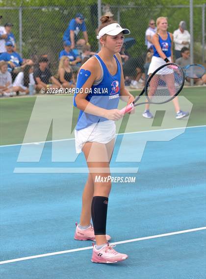 Thumbnail 3 in UIL 3A & 4A Tennis Doubles Semifinals photogallery.