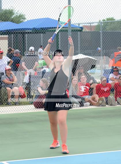 Thumbnail 3 in UIL 3A & 4A Tennis Doubles Semifinals photogallery.