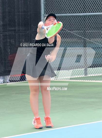 Thumbnail 2 in UIL 3A & 4A Tennis Doubles Semifinals photogallery.