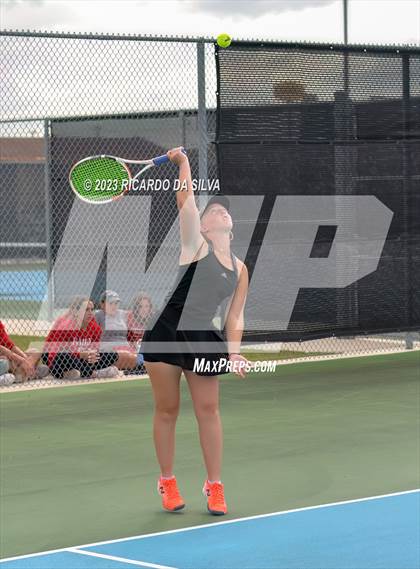 Thumbnail 3 in UIL 3A & 4A Tennis Doubles Semifinals photogallery.