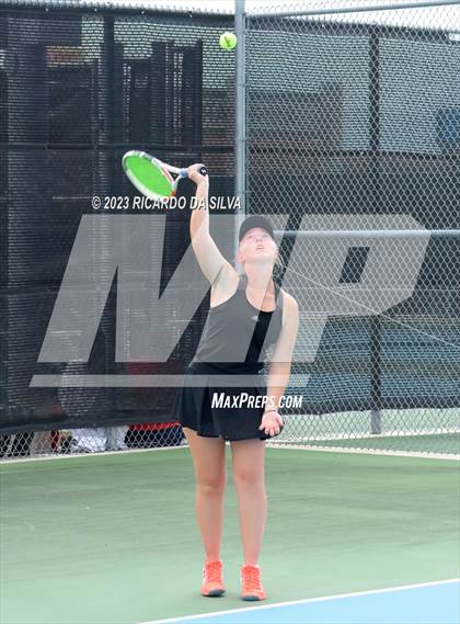 Thumbnail 1 in UIL 3A & 4A Tennis Doubles Semifinals photogallery.