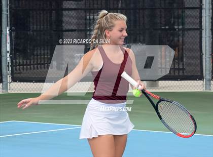 Thumbnail 1 in UIL 3A & 4A Tennis Doubles Semifinals photogallery.