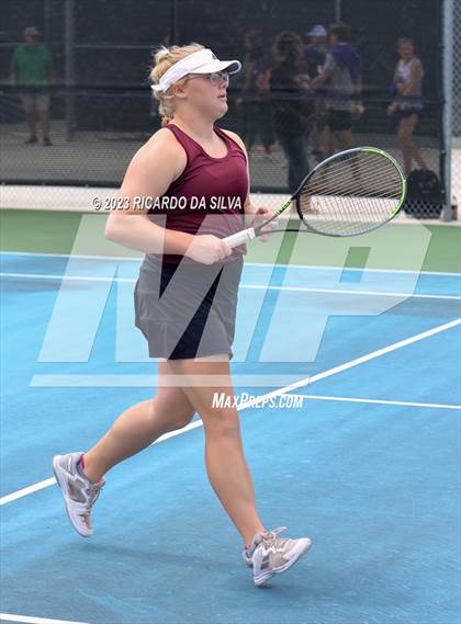 Thumbnail 2 in UIL 3A & 4A Tennis Doubles Semifinals photogallery.