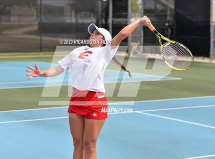 Thumbnail 3 in UIL 3A & 4A Tennis Doubles Semifinals photogallery.