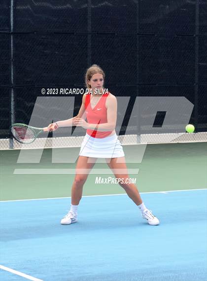Thumbnail 1 in UIL 3A & 4A Tennis Doubles Semifinals photogallery.