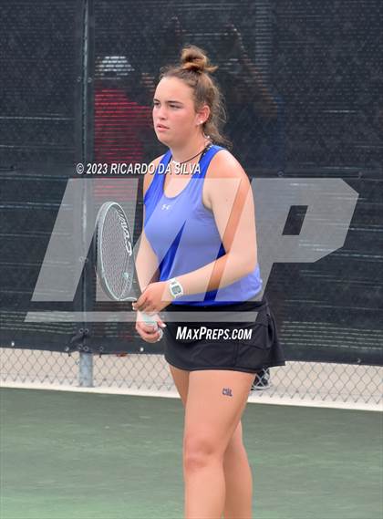 Thumbnail 2 in UIL 3A & 4A Tennis Doubles Semifinals photogallery.
