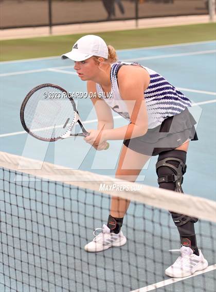 Thumbnail 3 in UIL 3A & 4A Tennis Doubles Semifinals photogallery.
