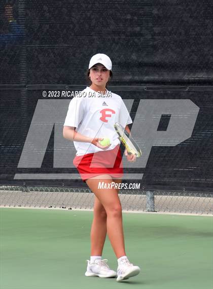 Thumbnail 3 in UIL 3A & 4A Tennis Doubles Semifinals photogallery.