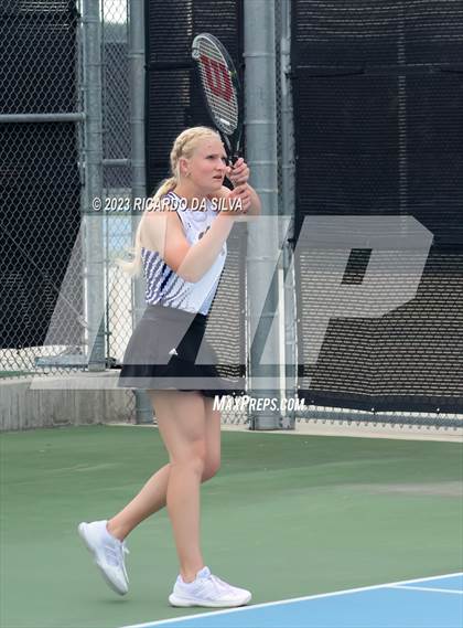 Thumbnail 1 in UIL 3A & 4A Tennis Doubles Semifinals photogallery.